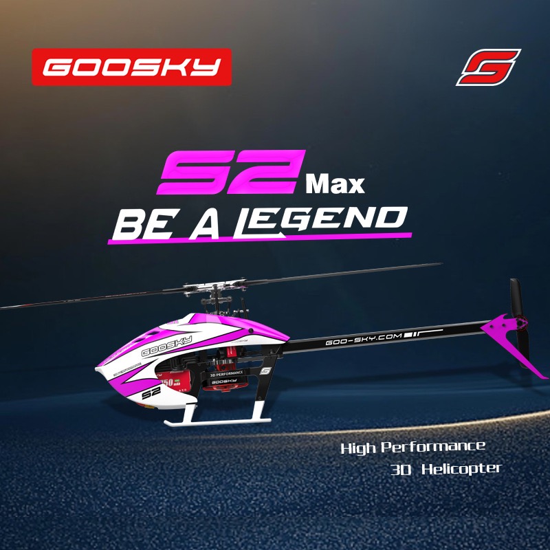Rc Helicopter Gyro - GOOSKY S2 Max modèle d'avion intégré