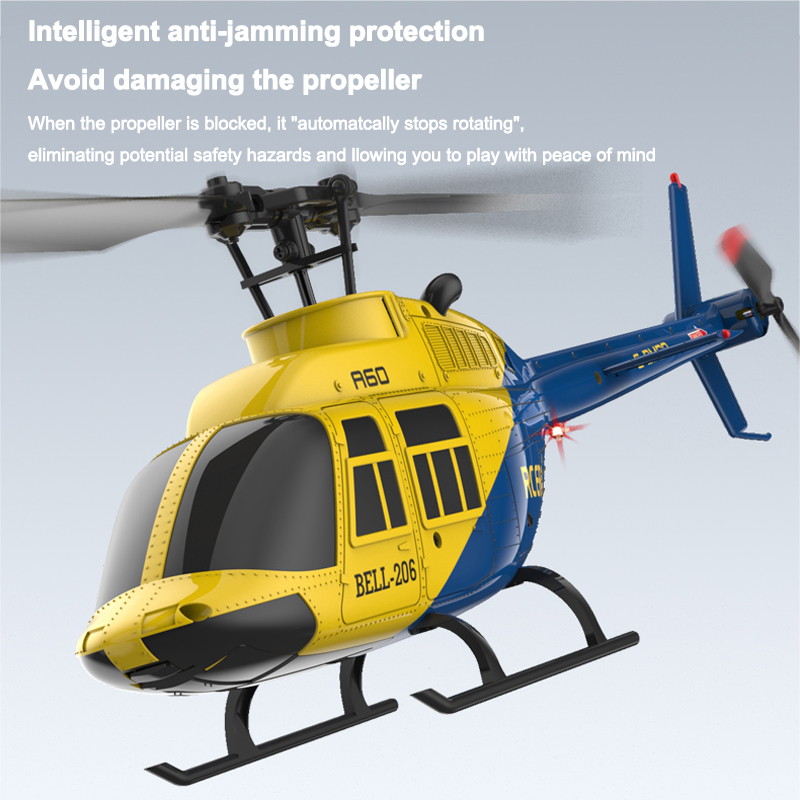 A60 RC hélicoptère 2.4G 6-Aixs - Rc Helicopter Nitro avis et prix